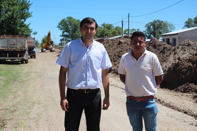 Avanzan las obras en el Pasaje Ismael Rossi