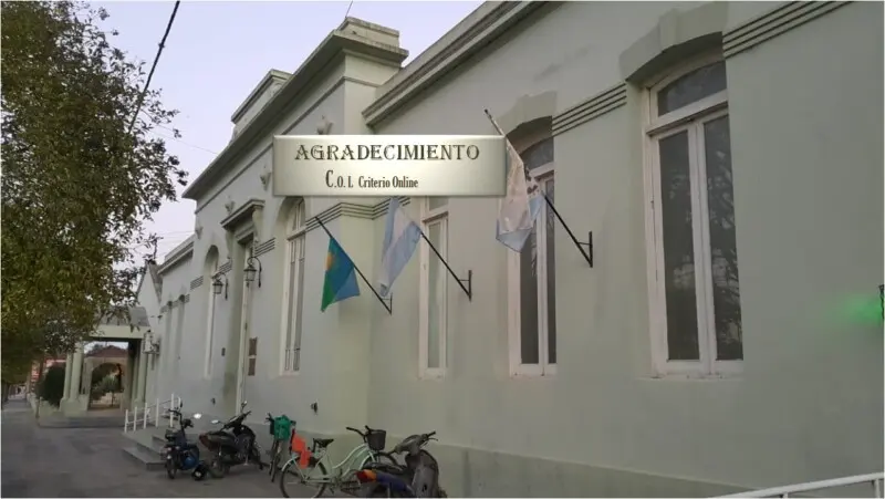 Agradecimiento al Hospital San Roque