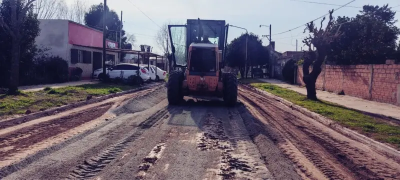Mejoras en calle Pierrou