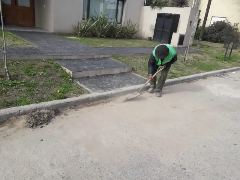 Limpieza y barrido de calles