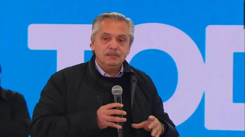 Alberto Fernández: «Deseamos que la Argentina se ponga de pie de una vez para siempre»