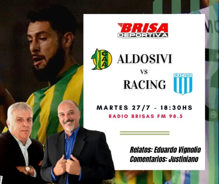 Aldosivi-Racing con relato de Eduardo Vignolio
