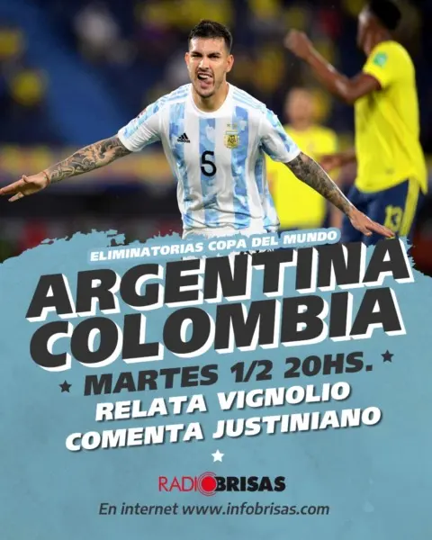 Argentina-Colombia con relato de Eduardo Vignolio - Diario Criterio Online