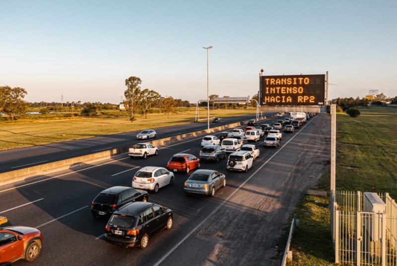 RECORD DE TRÁNSITO EN LAS RUTAS BONAERENSES EN EL PRIMER RECAMBIO ...