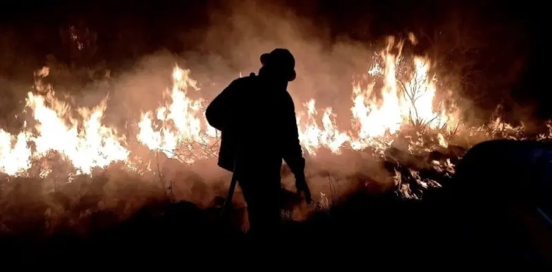 Un dolorense en Corrientes combatiendo los incendios - Diario Criterio Online