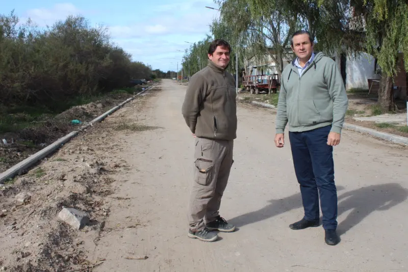 Continúan las obras en el barrio de la Escuela 15