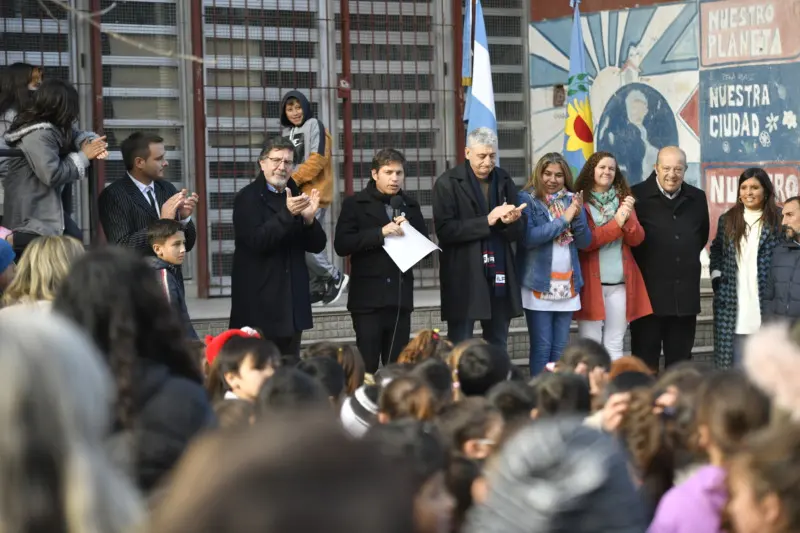 Kicillof encabezó la inauguración de infraestructura escolar en Villa Gesell - Diario Criterio Online