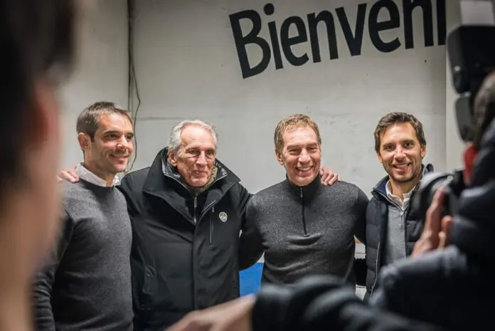 Santilli se mostró con Passaglia y apuntaron duro contra Fernández y Kicillof