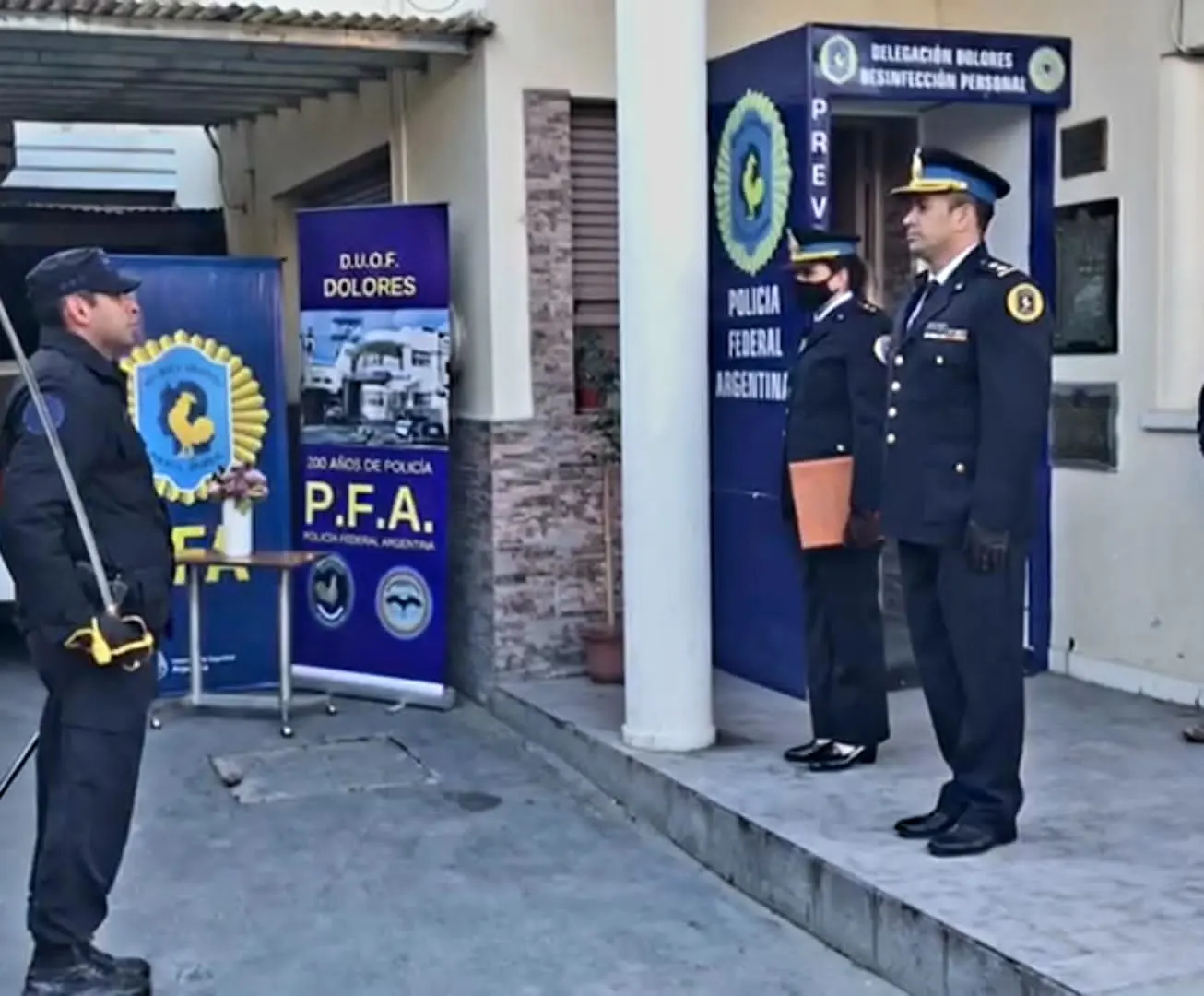 HOMENAJE A LOS POLICÍAS FEDERALES CAÍDOS EN CUMPLIMIENTO DEL DEBER