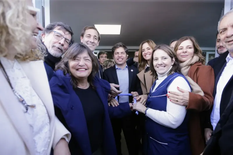 Kicillof inauguró el Jardín de Infantes N° 991 en La Plata y llegó a los 90 edificios escolares inaugurados en lo que va de la gestión