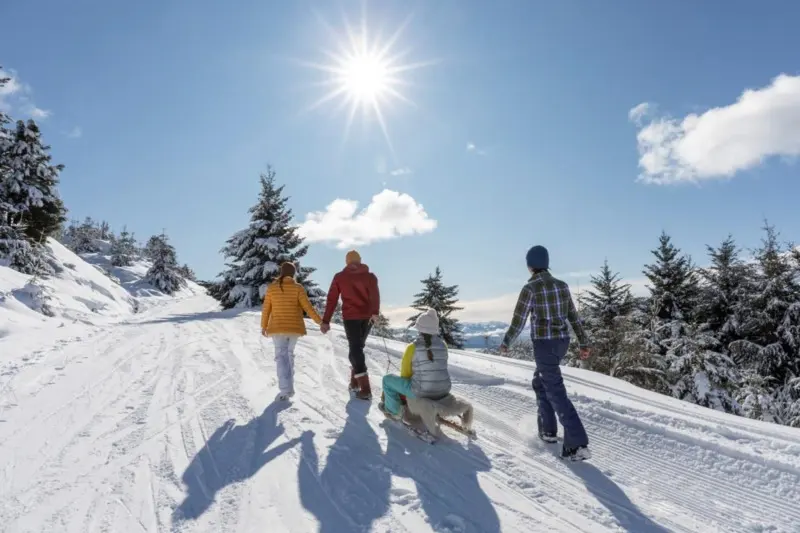 Vacaciones de invierno récord: hubo un 20% más de viajeros que en 2021