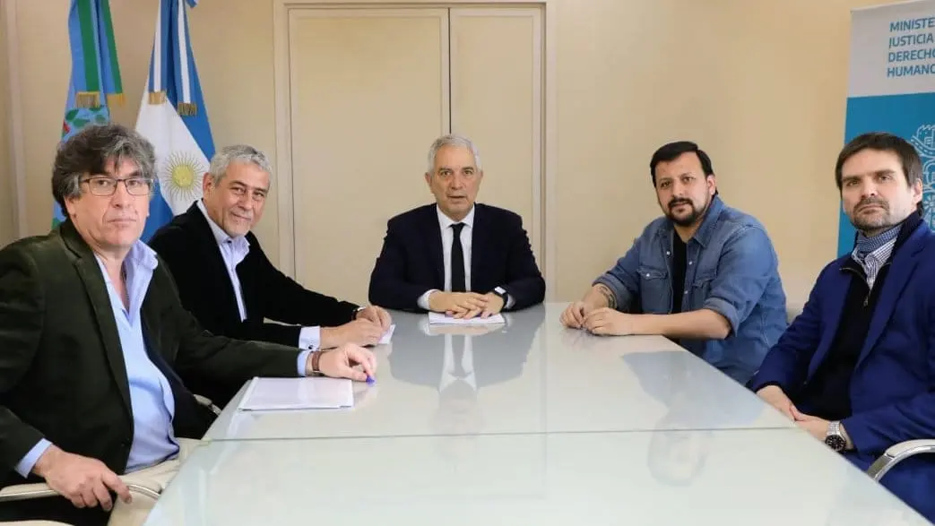 ALAK Y FERRARESI SE REUNIERON PARA ANALIZAR EL AVANCE DE LAS OBRAS DEL POLO JUDICIAL AVELLANEDA-LANÚS