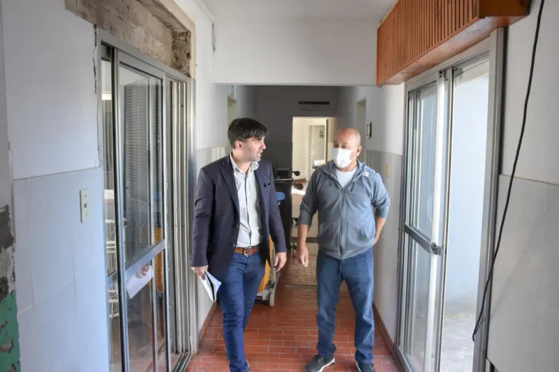 CASTELLI: OBRAS PARA EL HOSPITAL MUNICIPAL