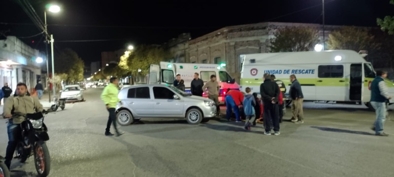Dolores: Un herido en el choque entre una moto y un auto