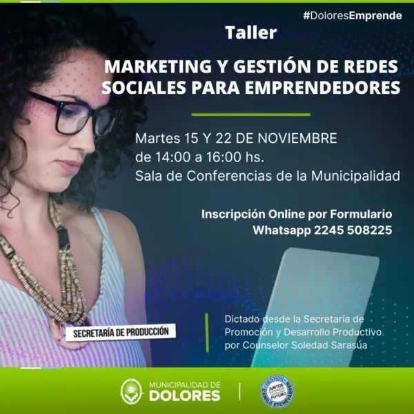 Taller: Marketing y Gestión de Redes Sociales para Emprendedores - Diario Criterio Online