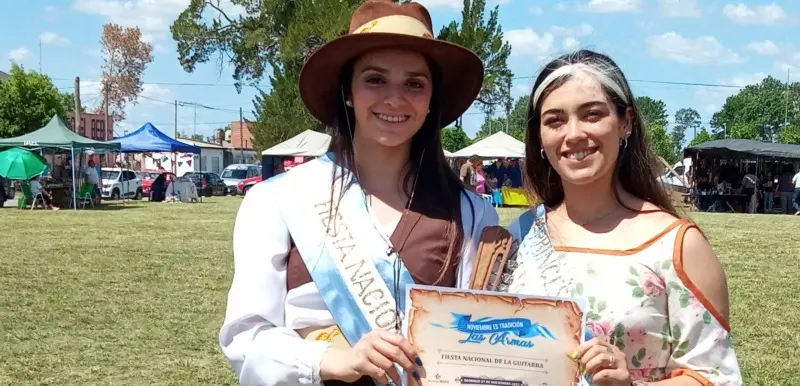 Dolores presente en fiesta de Las Armas