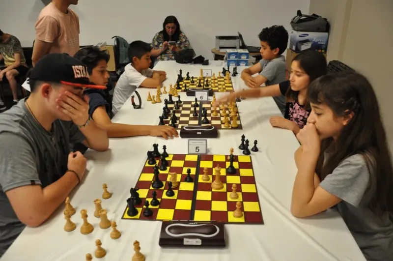 Torneo juvenil de ajedrez en el Club Social