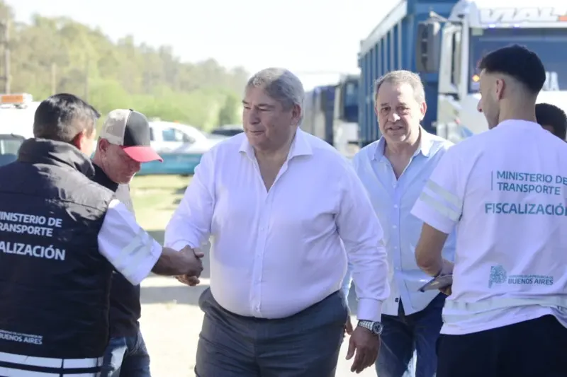 TRANSPORTE INTENSIFICÓ LOS CONTROLES DE CARGAS DE CAMIONES EN CAMPANA