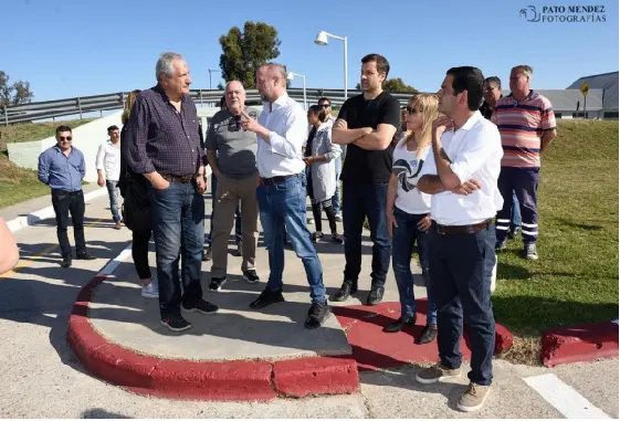 Juan Pablo García anunció la próxima reinauguración de la Escuela Vial de Dolores