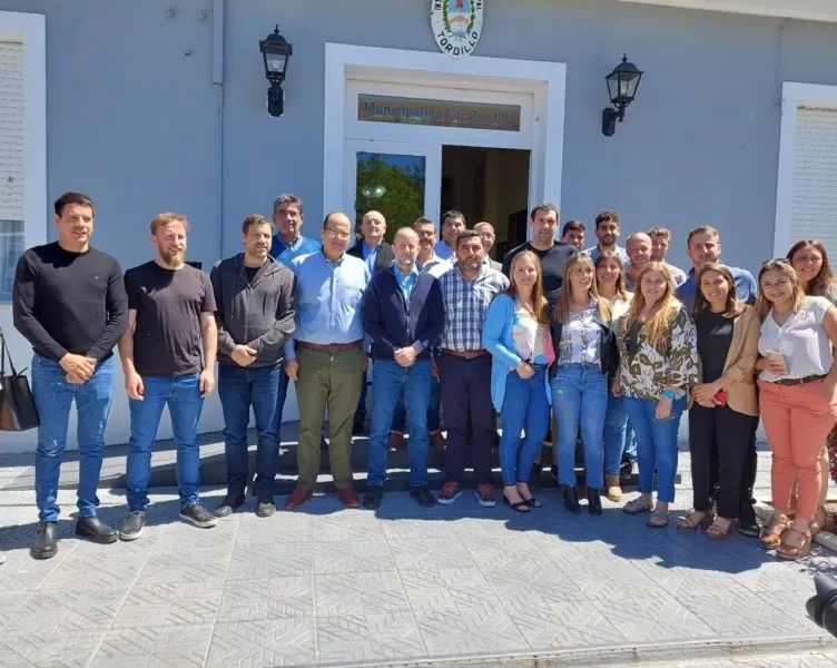 Tordillo recibió la visita del Jefe de Gabinete de la provincia de Bs As, Martin Insaurralde