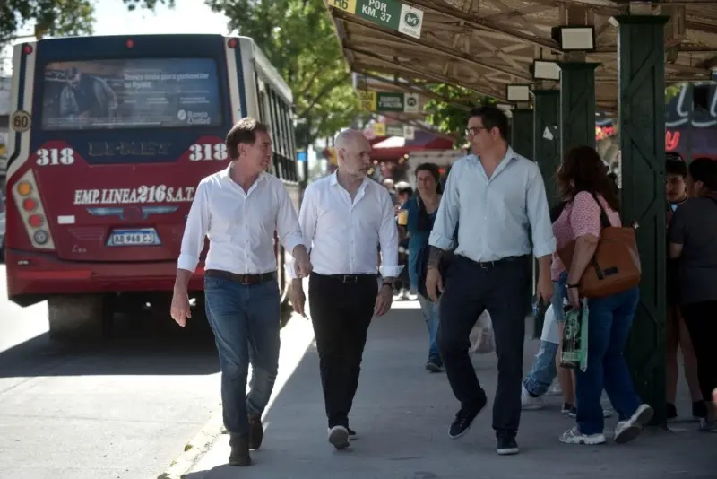 Rodríguez Larreta con Santilli en Merlo: “Hay que transformar los planes sociales en trabajo”