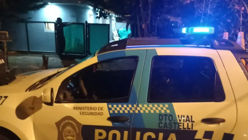POLICÍA VIAL DE CASTELLI REALIZÓ ALLANAMIENTOS EN MONTE POR LA MUERTE DE UN JOVEN EN UN ACCIDENTE