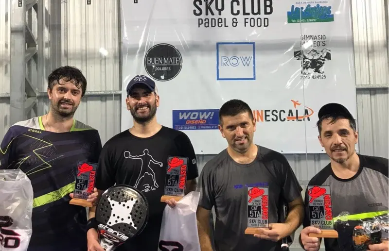 Se desarrolló un nuevo Torneo de Pádel en SkyClub - Diario Criterio Online