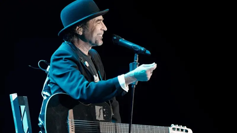 Ya tiene fecha el regreso de Joaquín Sabina a la Argentina