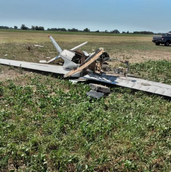 Rauch: piloto falleció al caerse un planeador