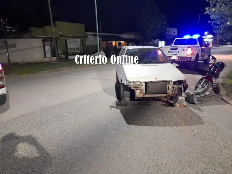 Accidente de tránsito en Pilotto y Salta de Dolores