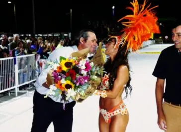 Sol Pérez maravilló a todos al desfilar en el Carnaval del Sol - Diario Criterio Online