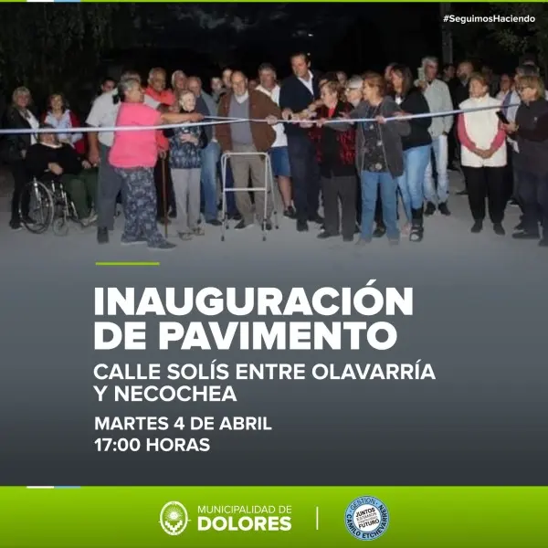Se inaugurará el pavimento de Solís entre Olavarría y Necochea - Diario Criterio Online
