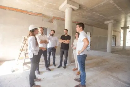 Firma de convenio con la Provincia y recorrida por obras de infraestructura en La Costa