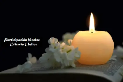 Participación fúnebre