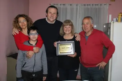 El Intendente reconoció a Estela Jaime