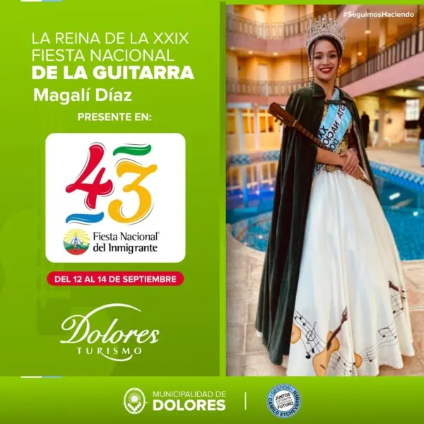 Magalí Díaz nos representará en la 43º Fiesta Nacional del Inmigrante - Diario Criterio Online