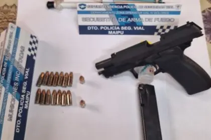 Interceptan en la Autovía 2 a individuo con arma de fuego y proyectiles