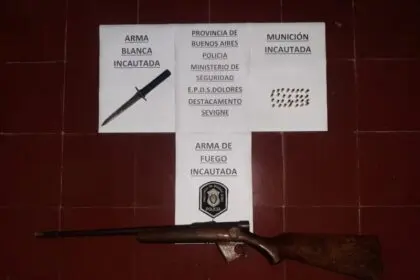 Allanamiento en Sevigné: Secuestran armas y evitan una tragedia