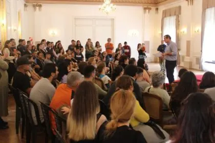 Entrega de terrenos del Barrio Libres del Sur