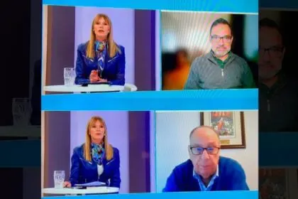 Diego Reynoso y Roberto Cachanosky en “Futuro Posible” por canal Metro