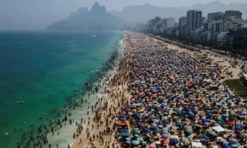Ola de calor histórica en Brasil con térmica de 58,5 grados en Río de Janeiro - Diario Criterio Online