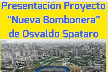 Se presenta el proyecto de la nueva Bombonera junto a la Universidad de Morón