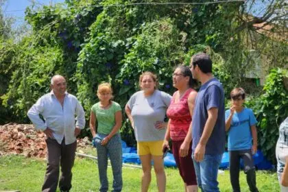 EL INTENDENTE JUAN PABLO GARCÍA ACOMPAÑÓ A LOS VECINOS AFECTADOS POR EL TEMPORAL EN SEVIGNÉ