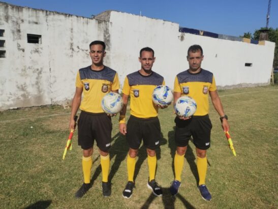 Terna de árbitros dolorenses en la Subregión Norte en Primera División