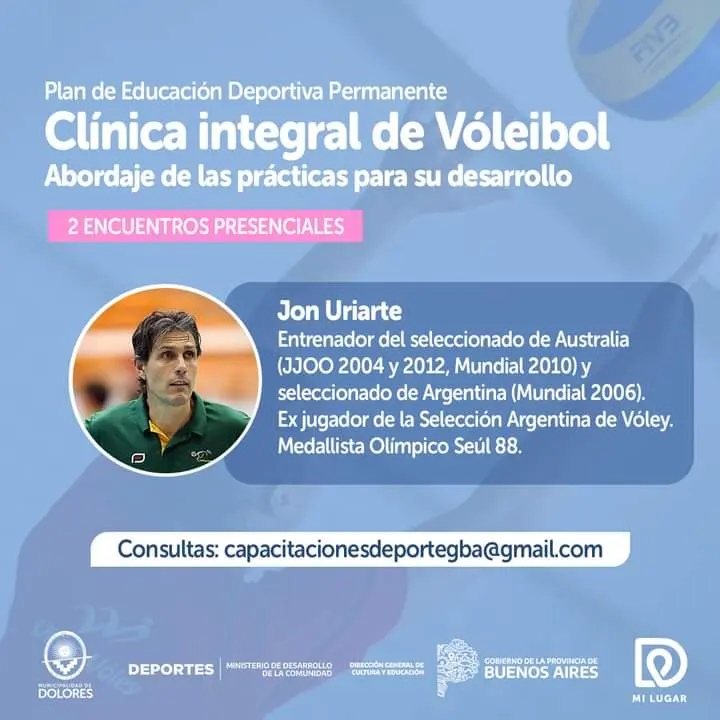 Clinica integral de voley en el polideportivo - Diario Criterio Online