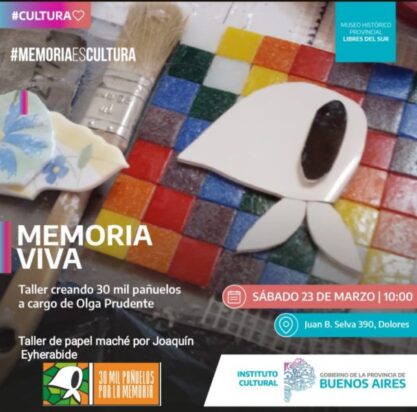 Jornada de mosaiquismo en el Museo