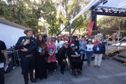 Susana Repetto y Emanuel Gabotto en el Festival de Payadores más grande del mundo