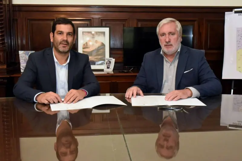 El intendente Juan Pablo García se reunió con el procurador general de la provincia - Diario Criterio Online