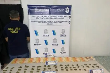 Gral Madariaga: allanamiento por venta de drogas y aprehensión de un sujeto que estaba con pulsera electrónica