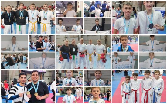 Increíble desempeño del Taekwon-Do de Dolores en el Nacional: Regreso triunfal con 21 medallas